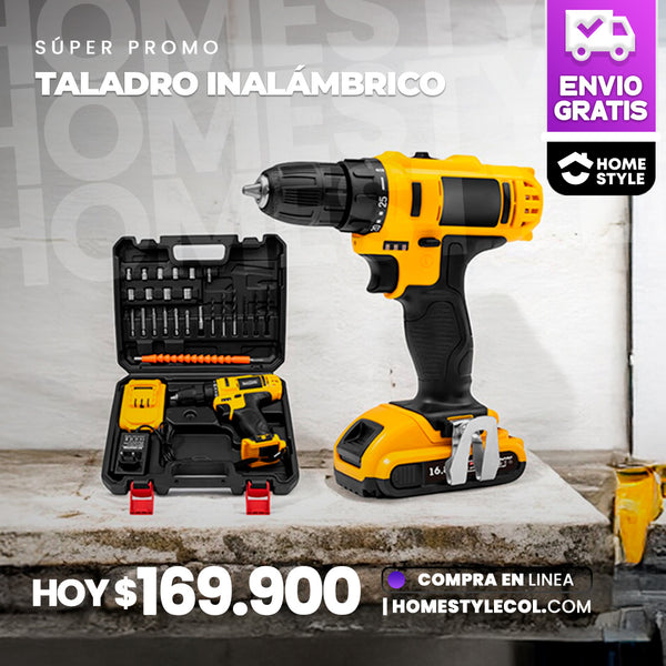TALADRO INALAMBRICO EXCELENTE CALIDAD